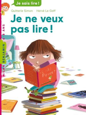 cover image of Je ne veux pas lire !
